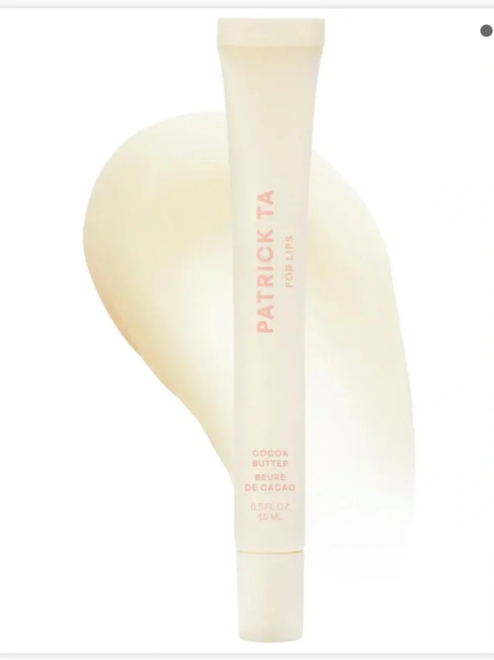 Patrick Ta Major Moisture Smoothing Lip Balm — Cream